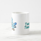 小鳥のさえずりのさえずり コーヒーマグカップ (中央)