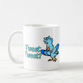 小鳥のさえずりのさえずり コーヒーマグカップ (左)