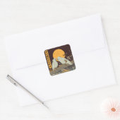 小鳥のさえずり スクエアシール (封筒)