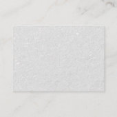 小鳥のフローラカラフルの赤ちゃんシャワー エンクロージャーカード (裏面)