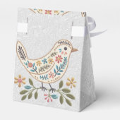 小鳥のフローラカラフル優先ボックス フェイバーボックス (裏面サイド)