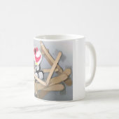 小鳥のマグ コーヒーマグカップ (正面右)