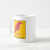 小鳥の数字数字 コーヒーマグカップ (正面左)