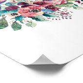 小鳥の水色 ポスター (角)