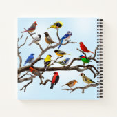 小鳥の群れ ノートブック (裏面)
