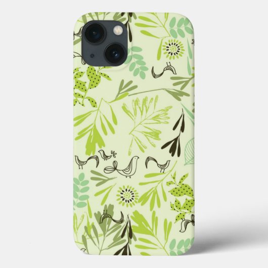 小鳥を表示するベビー模様 Case-Mate iPhoneケース (裏面)
