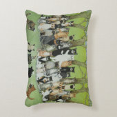 小鳥を見て下さい アクセントクッション (正面(垂直))