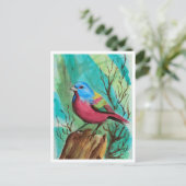 小鳥シリーズ ポストカード (スタンド正面)