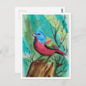 小鳥シリーズ ポストカード (正面/裏面)