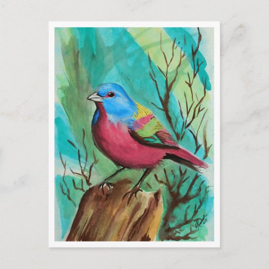 小鳥シリーズ ポストカード (正面)