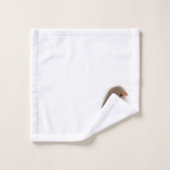 小鳥タオルがセット。 バスタオルセット (ウォッシュタオル)