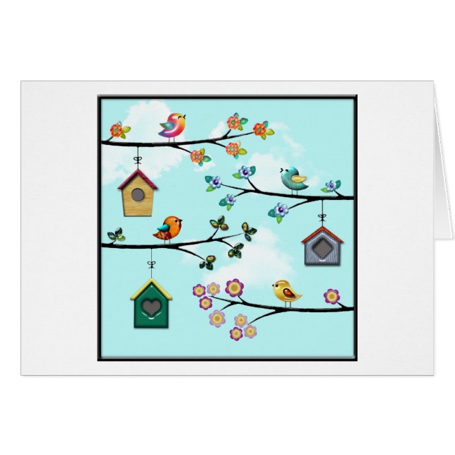 小鳥及び家 (正面横)