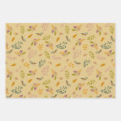 小鳥春 ラッピングペーパーシート (正面)