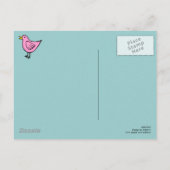 小鳥04 ポストカード (裏面)