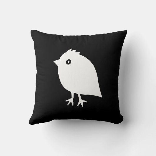 小鳥 クッション (裏面)