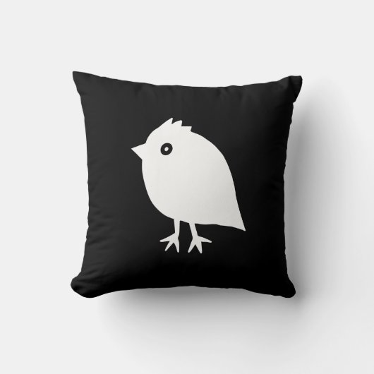 小鳥 クッション (正面)