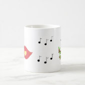 小鳥 コーヒーマグカップ (中央)