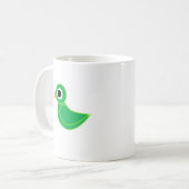 小鳥 コーヒーマグカップ (正面左)