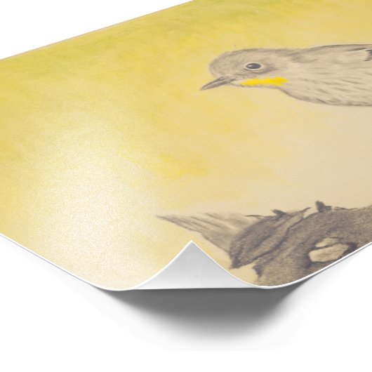 小鳥 フォトプリント            (角)