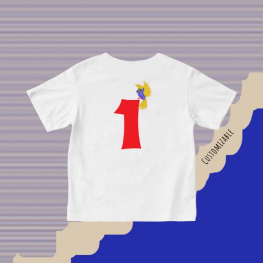 小鳥 ベビーTシャツ