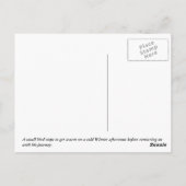 小鳥 ポストカード (裏面)