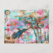 小鳥 ポストカード (正面)