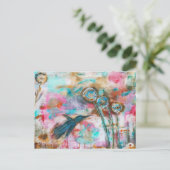 小鳥 ポストカード (スタンド正面)