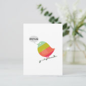 小鳥 ポストカード (スタンド正面)