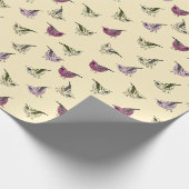 小鳥 ラッピングペーパー (角)