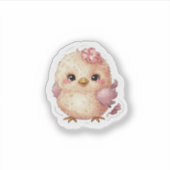 小鳥(弓) シール (正面)