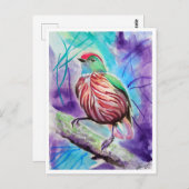 小鳥#12 ポストカード (正面/裏面)