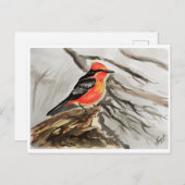 小鳥#14 ポストカード (正面/裏面)