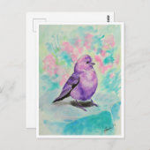 小鳥#3 ポストカード (正面/裏面)