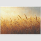 小麦お洒落畑の風景アートデコップページ 薄葉紙 (正面)