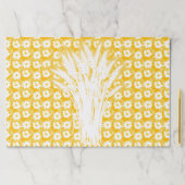 小麦とデイジー紙ランチョンマット ペーパーパッド (インサイチュ)