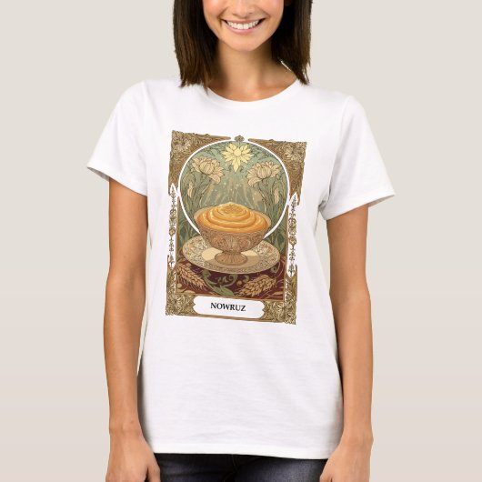 小麦と甘味と春 Tシャツ (正面)