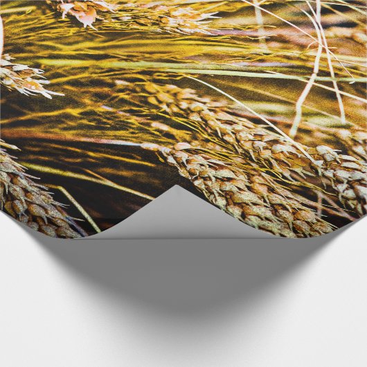 小麦のシーフ – ありがとう ラッピングペーパー (角)