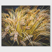 小麦のシーフ – ありがとう ラッピングペーパー (フラット)