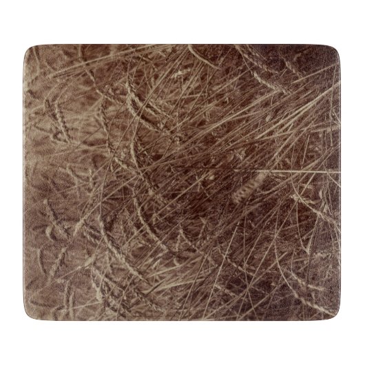 小麦のフィールド(by Eugene Atget) カッティングボード (正面)