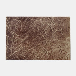 小麦のフィールド(by Eugene Atget) ドアマット