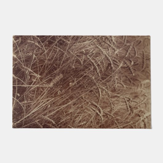 小麦のフィールド(by Eugene Atget) ドアマット (正面)