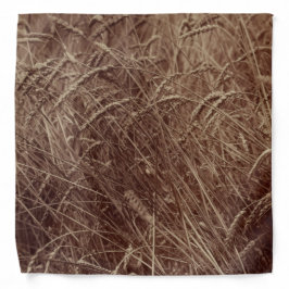 小麦のフィールド(by Eugene Atget) バンダナ