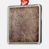 小麦のフィールド(by Eugene Atget) メタルオーナメント (左)