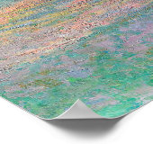 小麦の山、夏の終わり（1890年～1891年） ポスター (角)