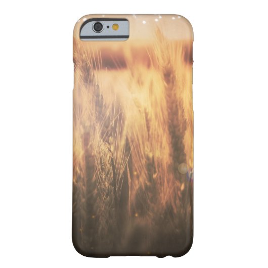 小麦の田舎 田園 シンプルエレガンス Case-Mate iPhoneケース (裏面)