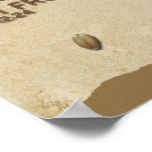 小麦の粒 ポスター (角)