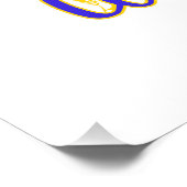 小麦の耳で作られたウクライナ産のトライデント フォトプリント            (角)