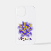 小麦の耳で作られたウクライナ産のトライデント iPhoneケース (裏面)