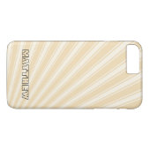 小麦の色のストライプパタファンキーーン Case-Mate iPhoneケース (裏面(横))