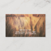 小麦カントリー素朴ウェディングイベント 名刺 (裏面)